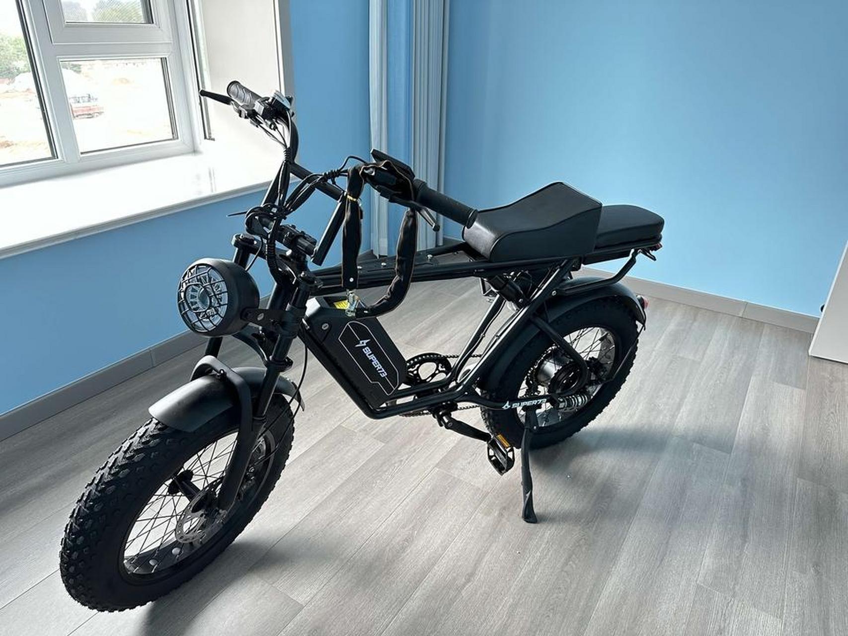 super73电动自行车 y1款,身高170以上骑行代步的性价比电单车