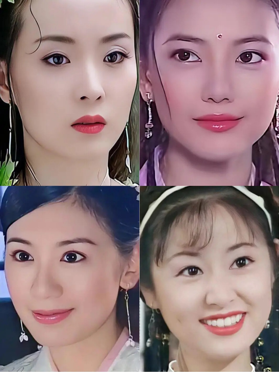 林心如,贾静雯,高圆圆,王艳谁才是你心目中的童年女神?