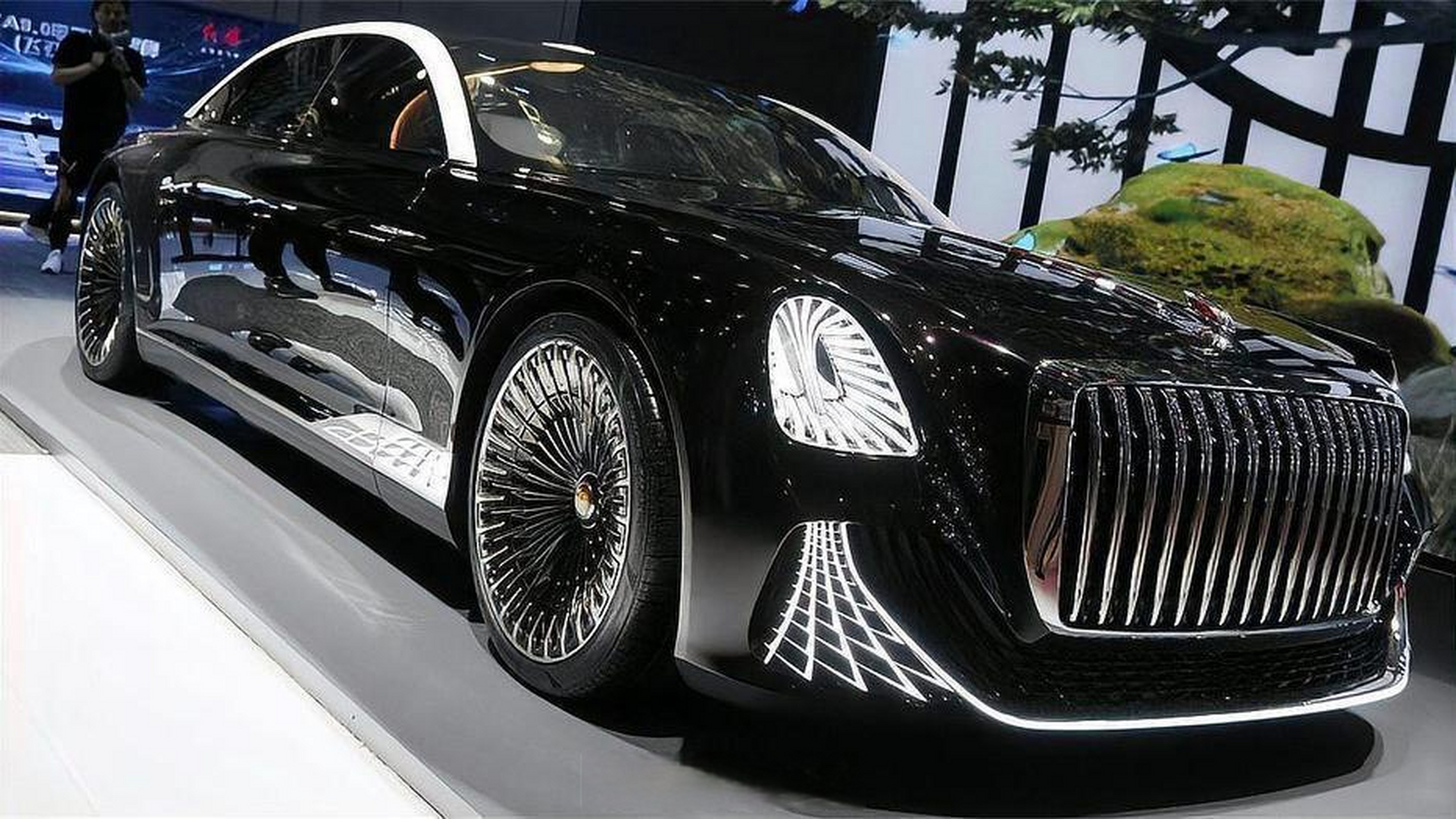 全新一代红旗l5(代号n701)将于2023上海车展亮相.