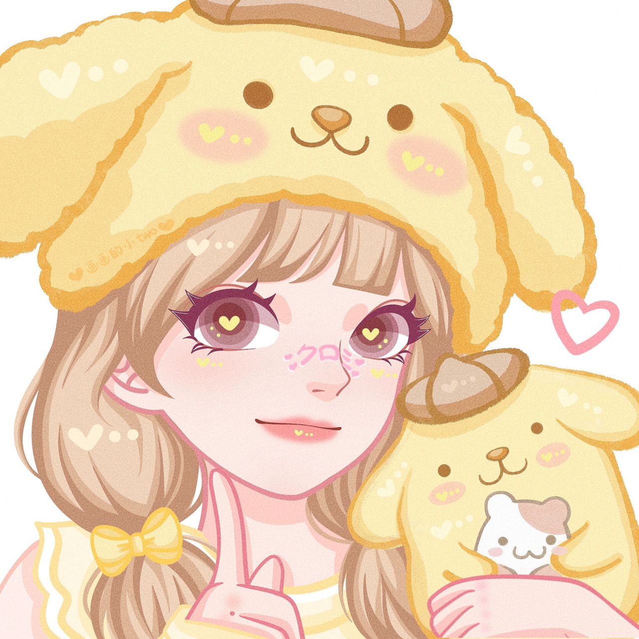 92原创卡通头像|三丽鸥系列|布丁狗 宝宝们久等啦,布丁狗狗来啦 赶