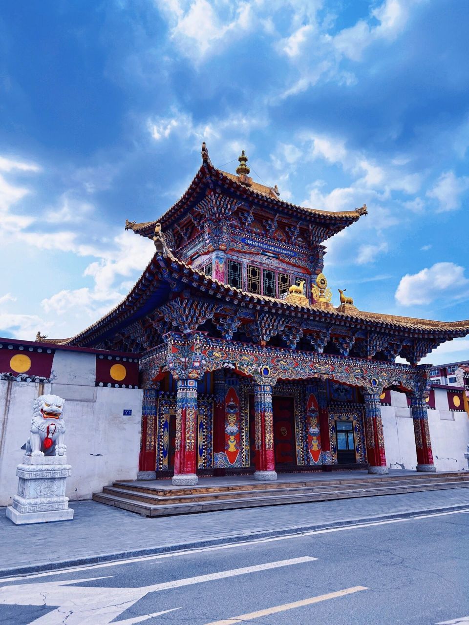 天祝县华藏寺 打卡甘肃省天祝县华藏寺030303