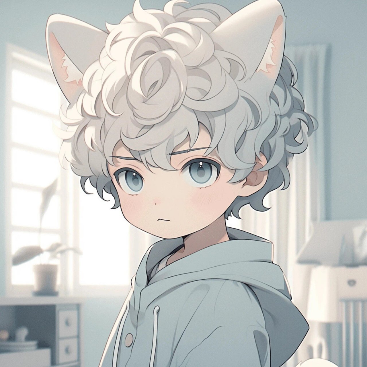 冷酷风头像  |  猫系男生头像