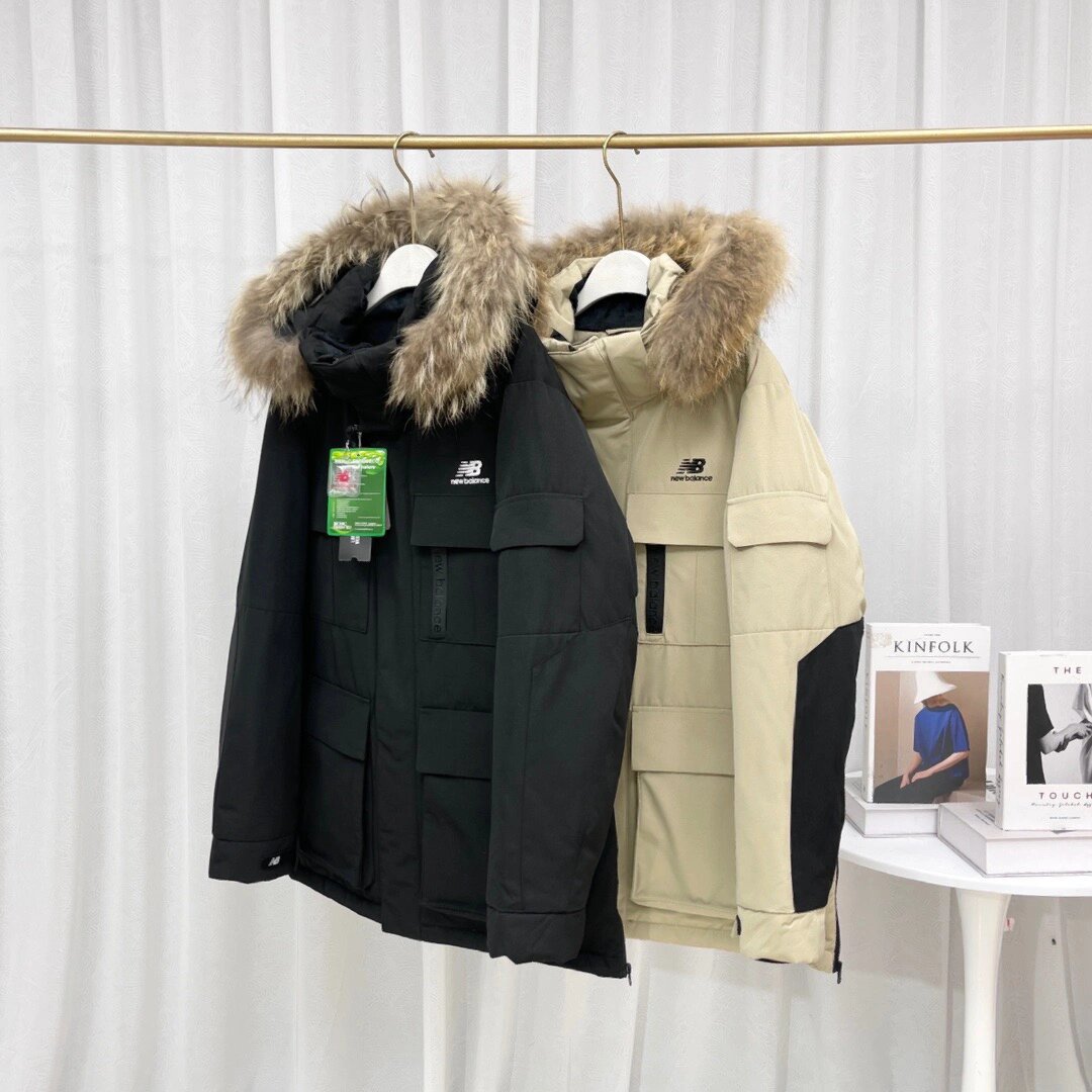 真毛领加厚重工工装新百伦羽绒服n 真毛领加厚重工工装新百伦羽绒服