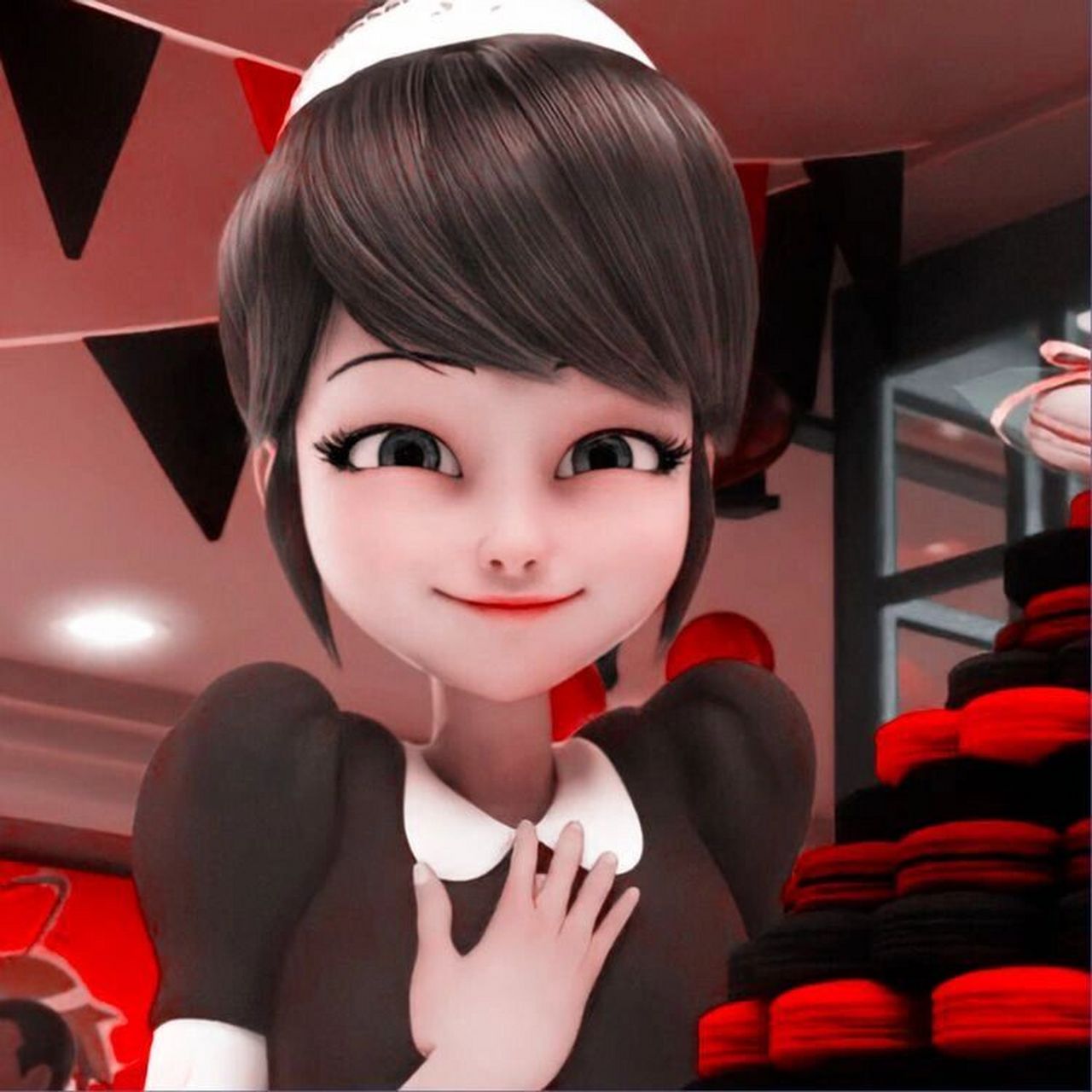 玛丽娜 marinette 头像 瓢虫雷迪