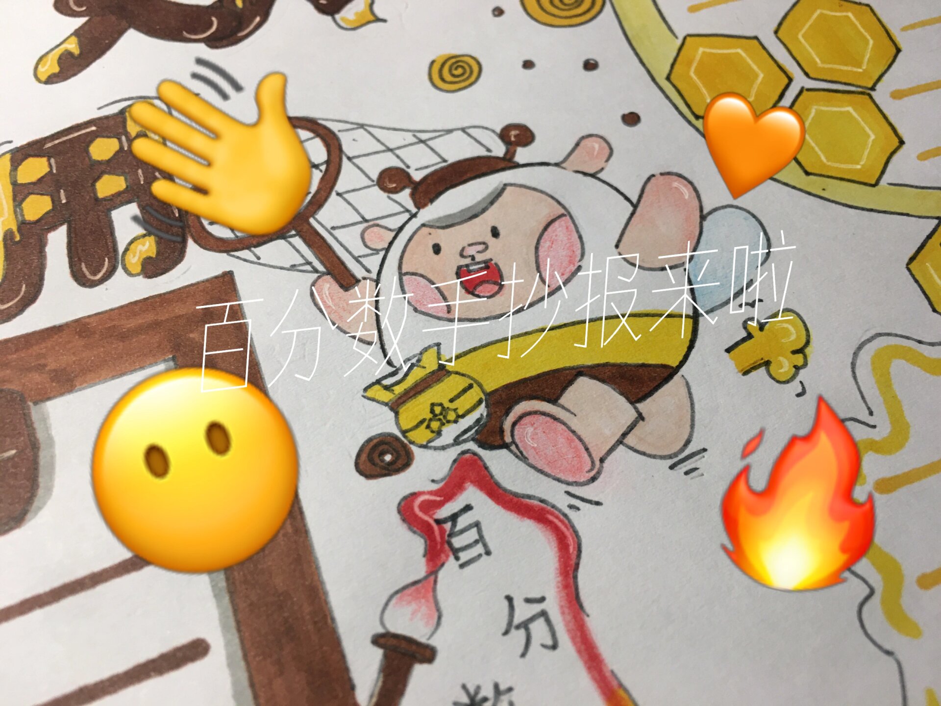 数学百分数手抄报