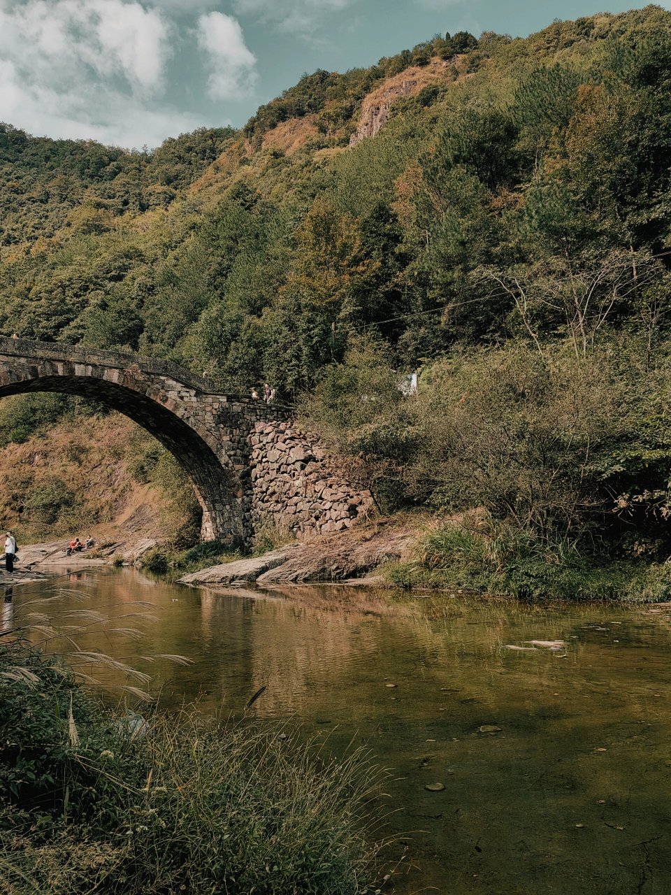 即将沉入湖底的绝美古道72绍兴安山古道6015 00趁着周末,去了