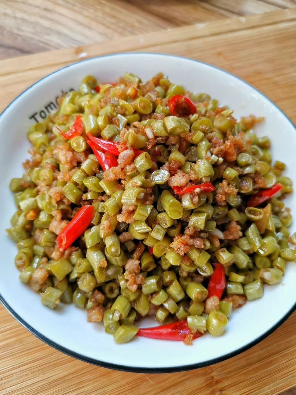 肉末酸豆角教程分享～ 酸豆角炒肉末,酸辣爽脆又开胃,超下饭6015