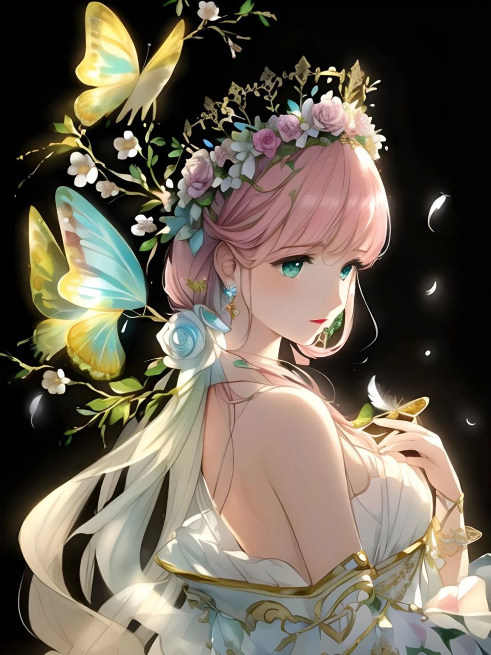 巨蟹座77|住在森林的精灵|二次元唯美壁纸