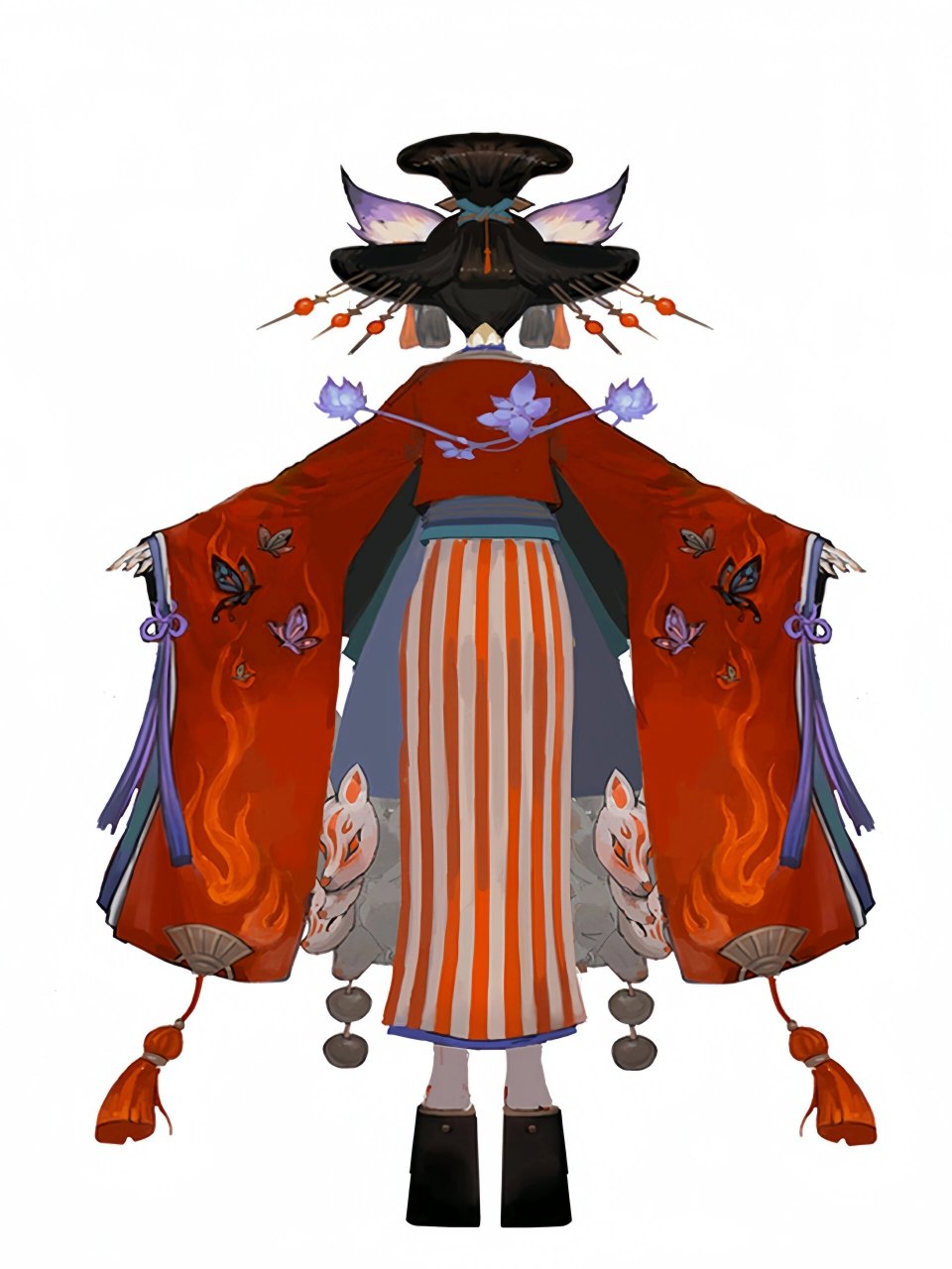 阴阳师玉藻前立绘