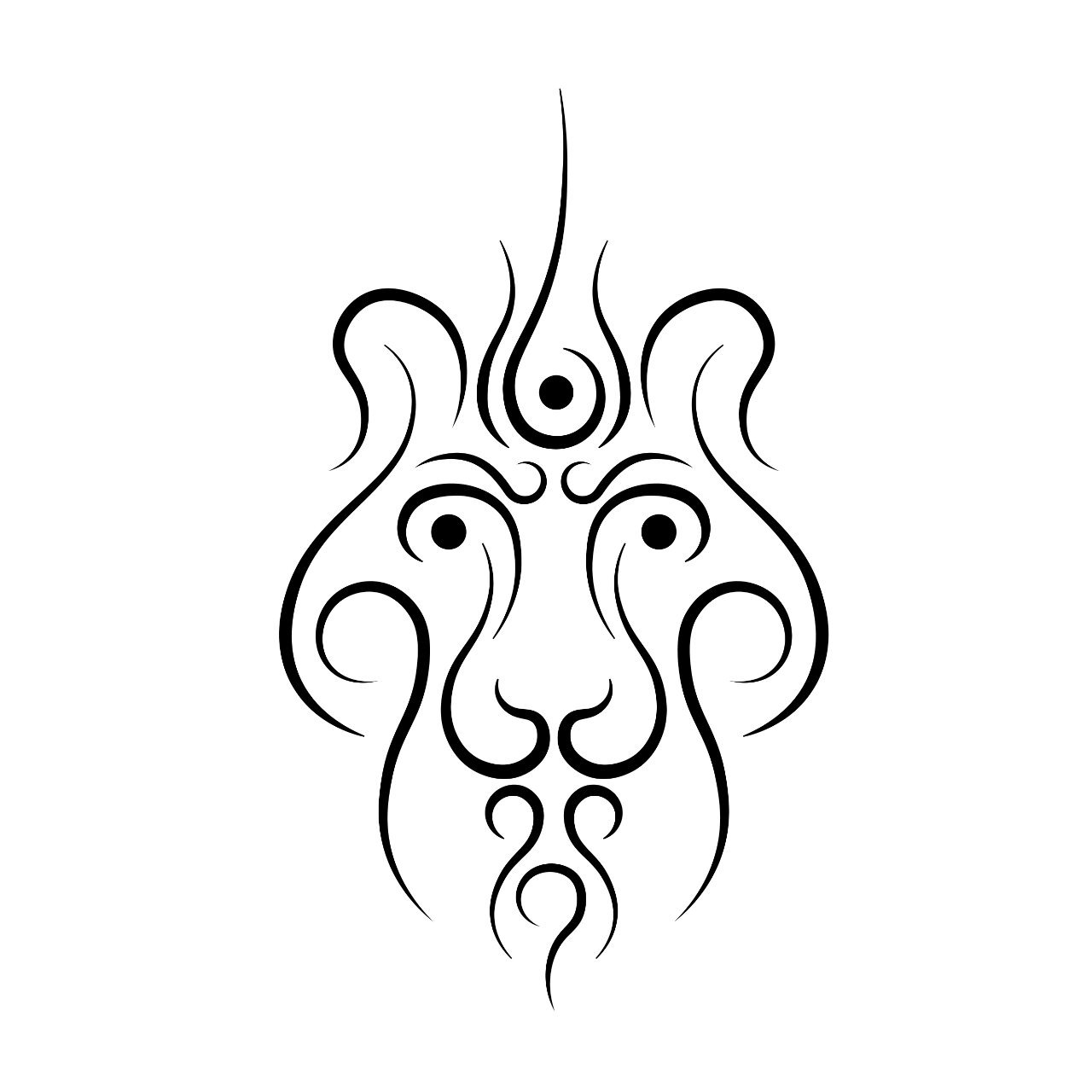 《元史》记载:白泽兽虎首朱发而有角,龙身.