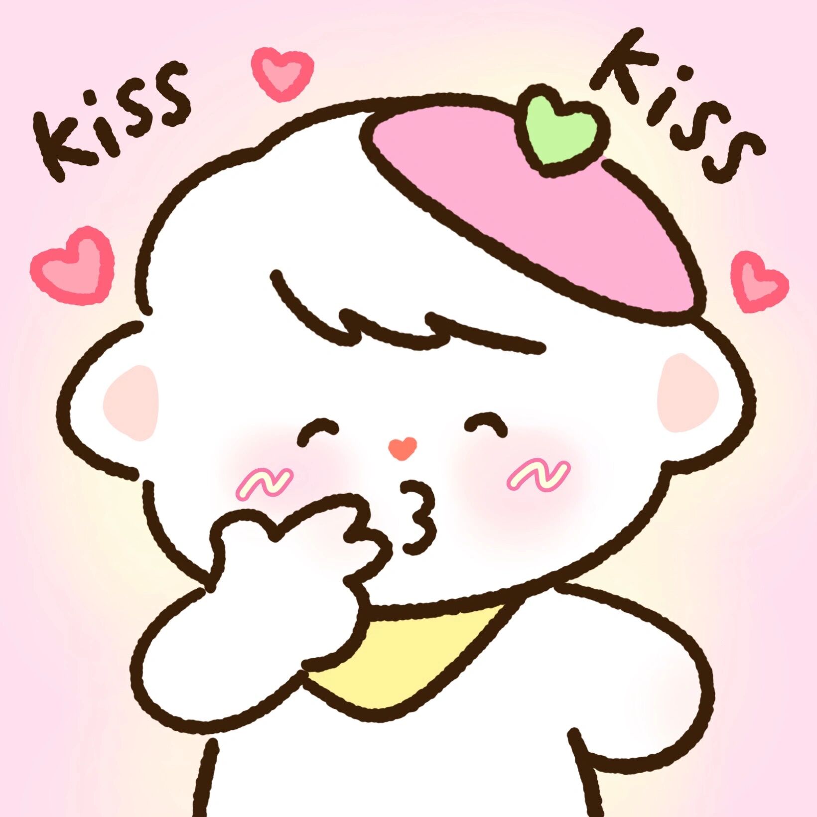 kiss kiss表情包