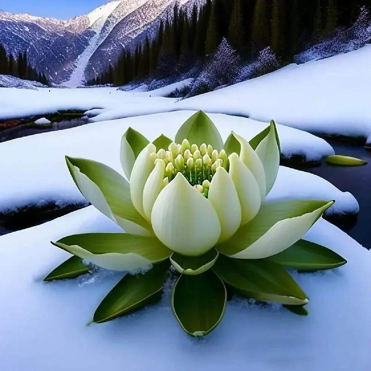 美丽的雪莲花 美丽的雪莲花