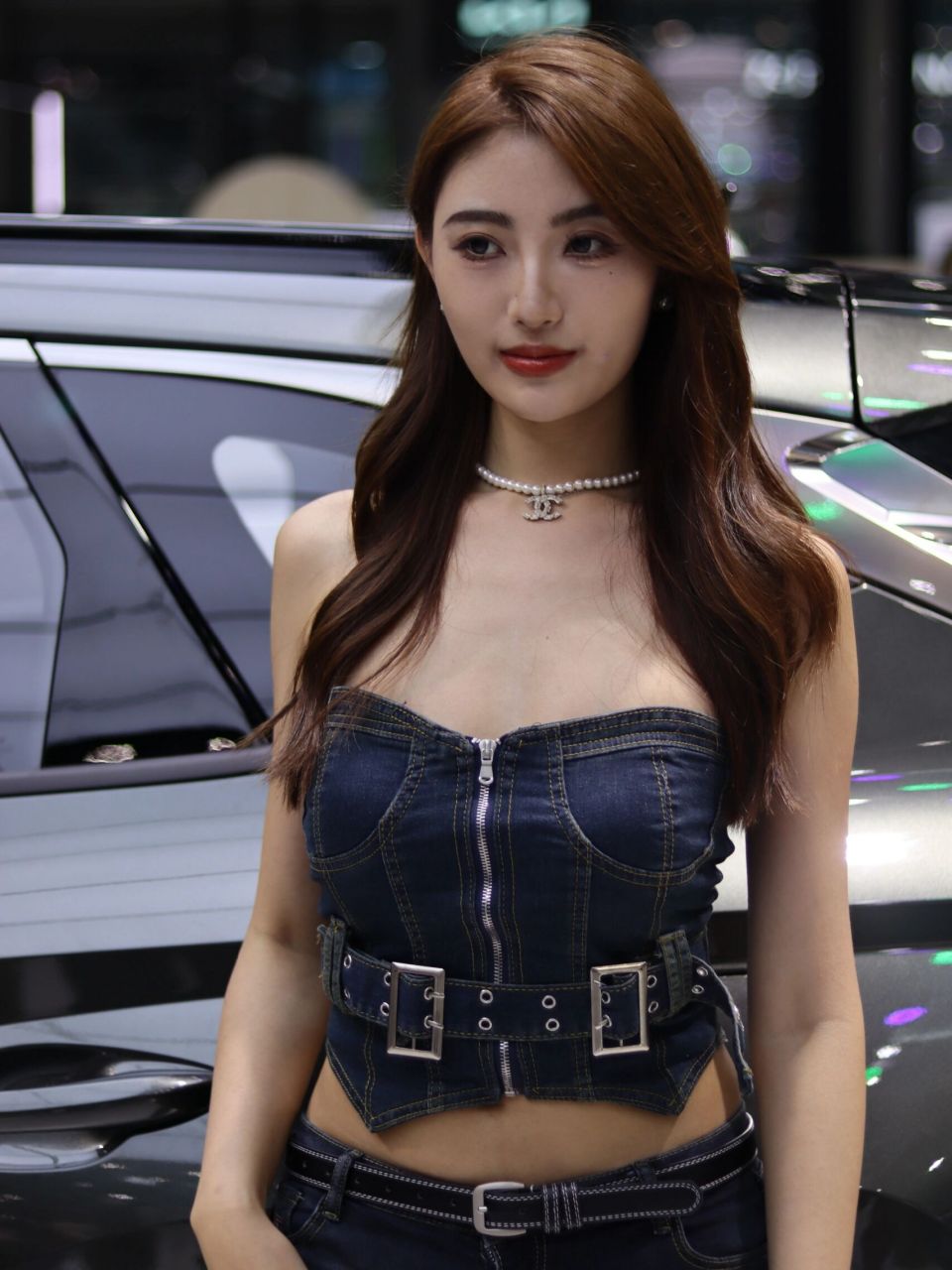 网红珍妮 #车模# #粤港澳大湾区车展# #深圳