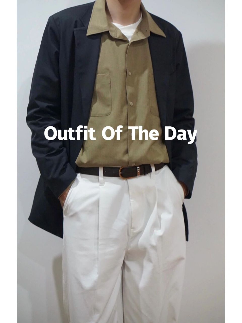 ootd|简约穿搭|秋天的第一件西装|monody 今年秋天够入的第一件西装