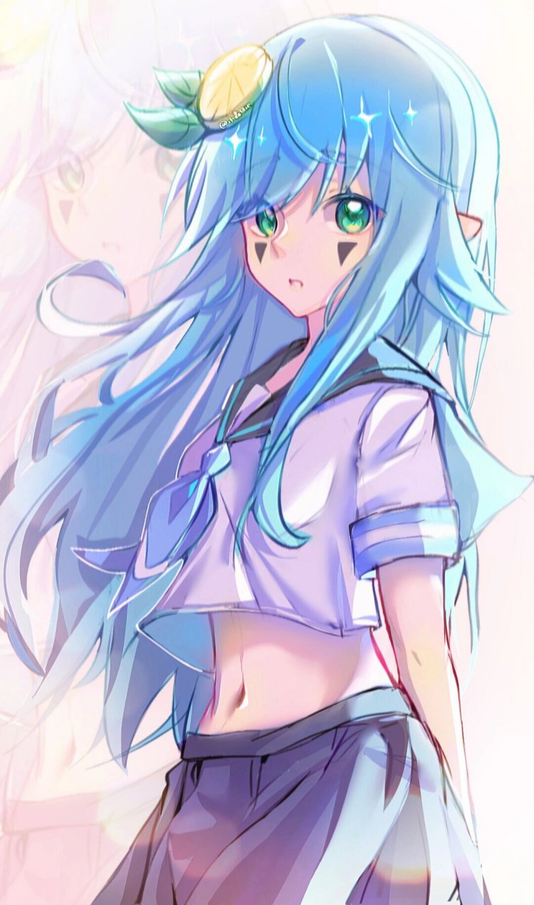 安莉洁 有无滤镜