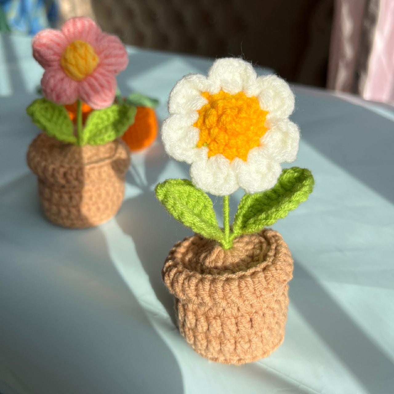 小盆栽家族新入两员～9894 #手工钩织# #钩织教程# #我的手作