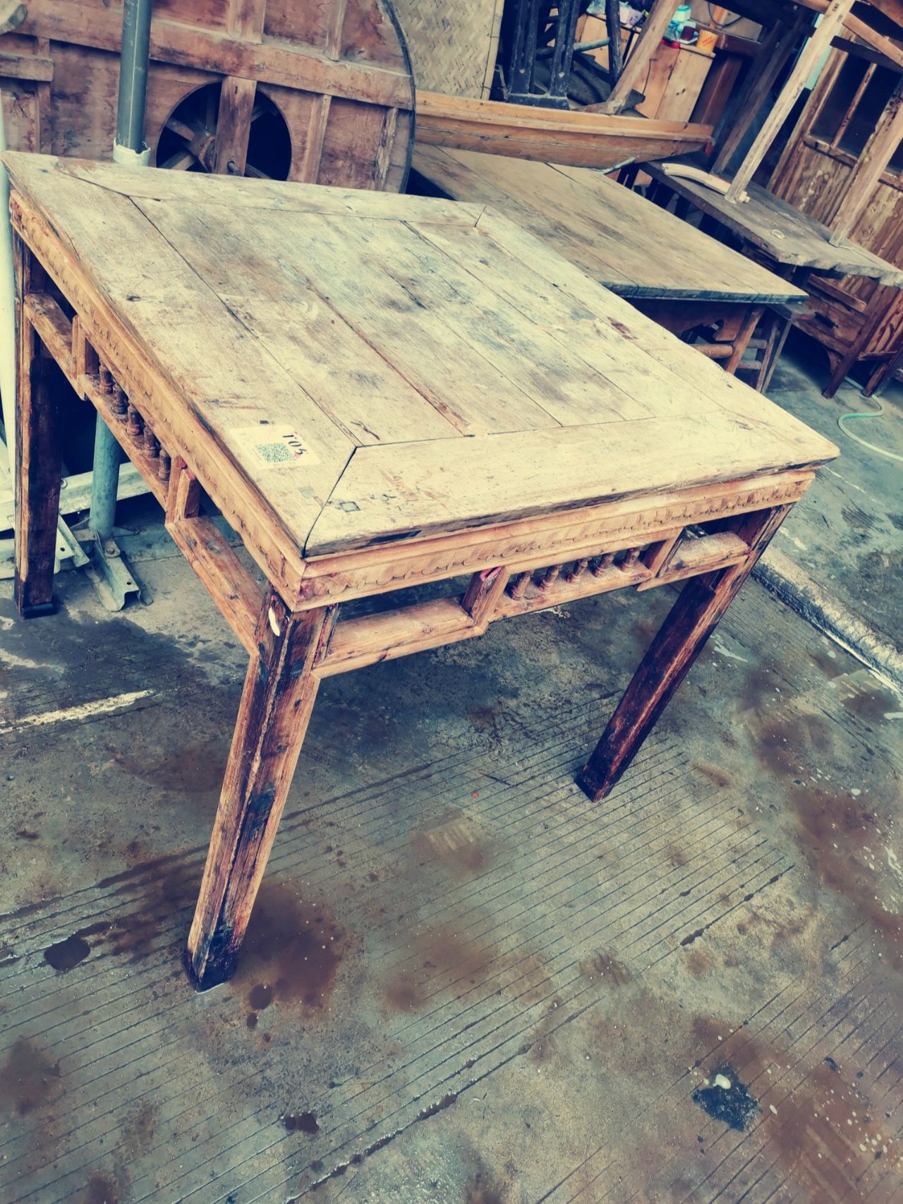 八仙桌 70/80年代老方桌 怀旧风 复古年代感