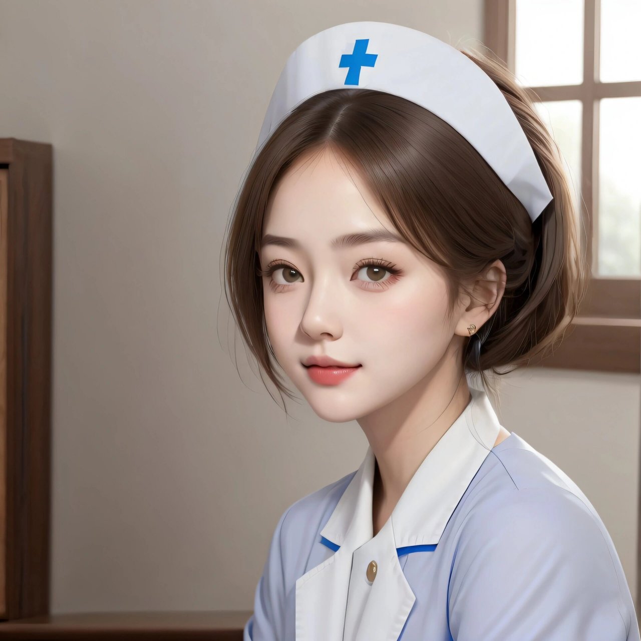 护士头像唯美图片
