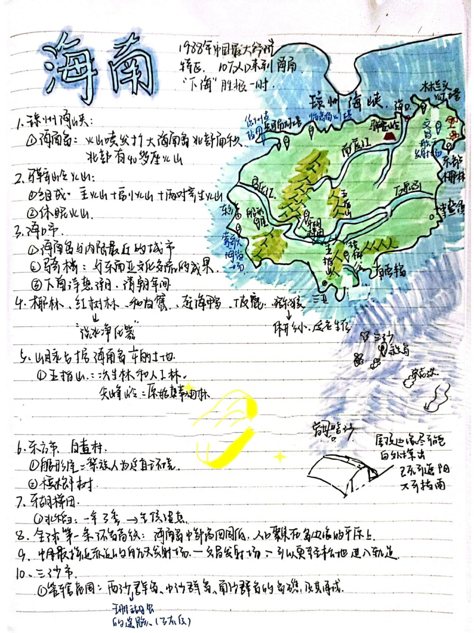 航拍中国地理笔记图片