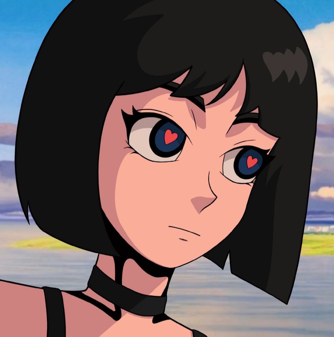 你们想要的爱心眼情头来啦～ 宝,快换情头