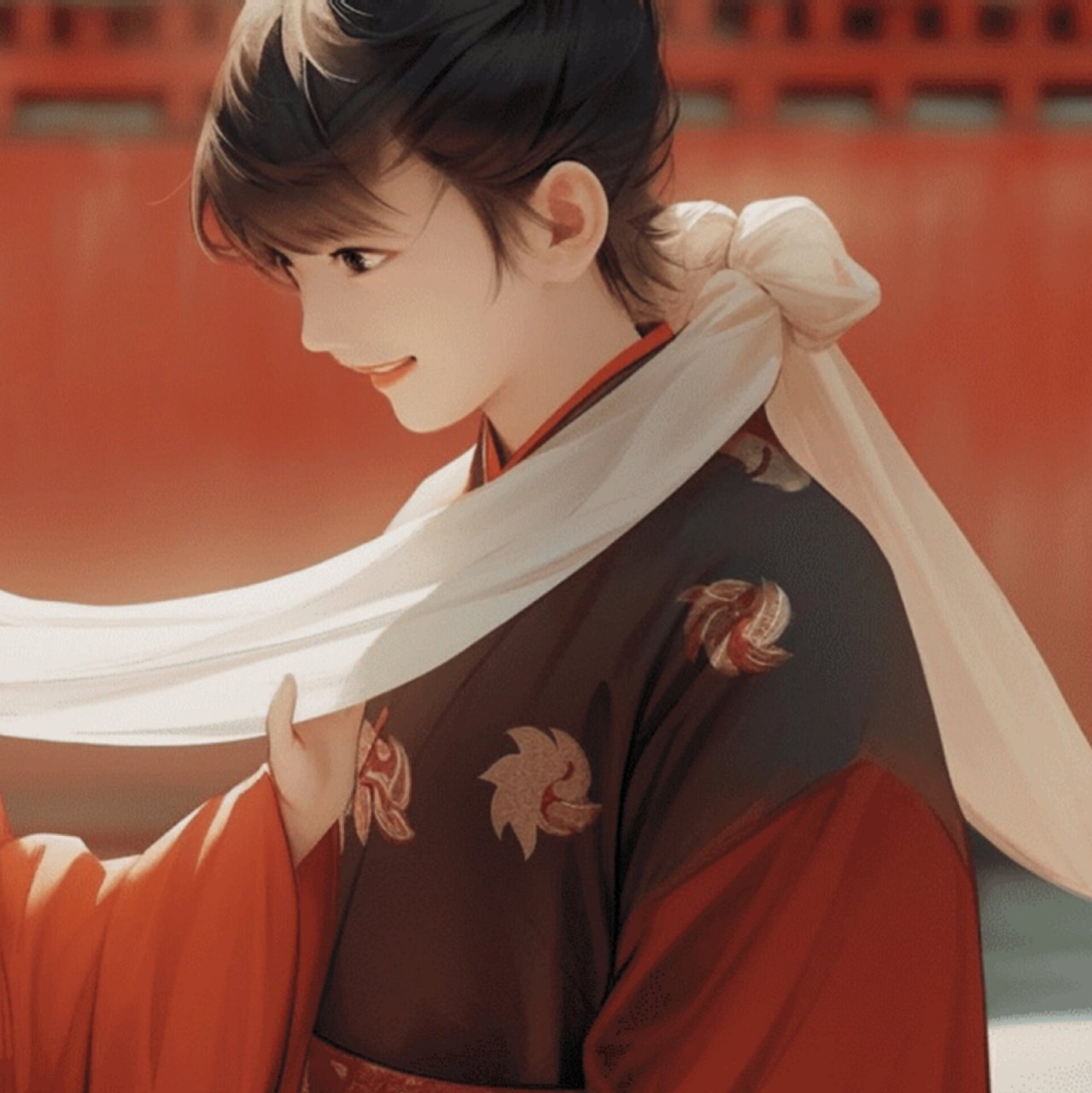 古风情侣头像 最美的相遇,不言过往.最美的离别,不问归期.