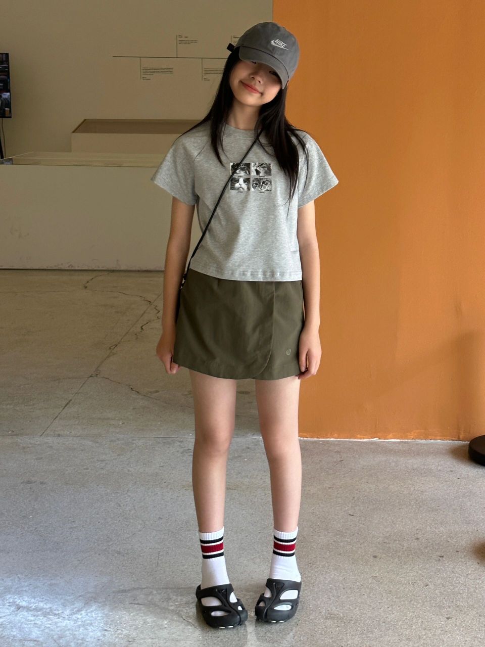 13岁初一小女生 一周穿搭合辑       有一个衣架子女儿是什么体验!