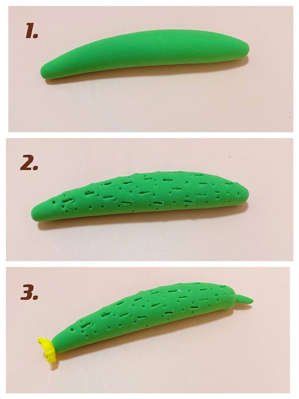 蔬菜粘土手工教程,小厨房,娃娃家自制玩具