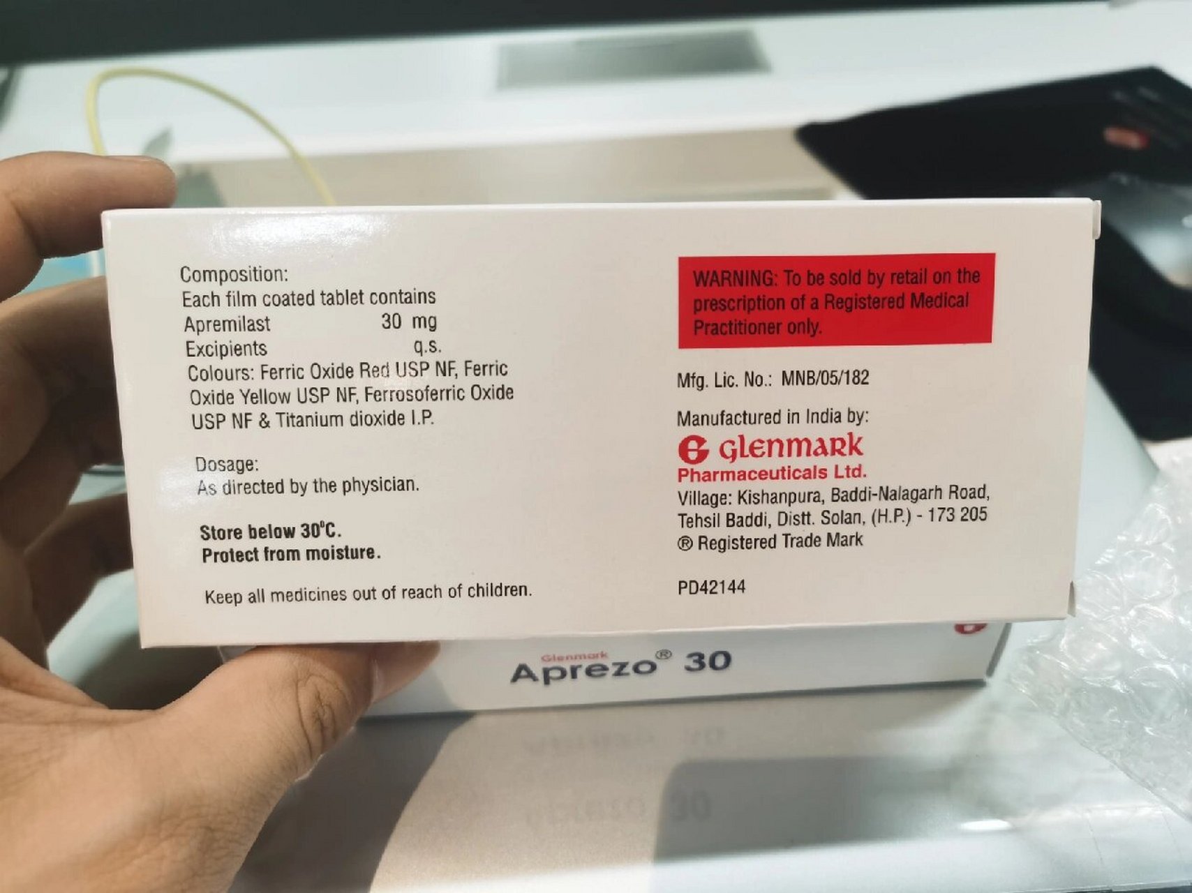 阿普斯特印度 听说这个药不错,买来试试看.