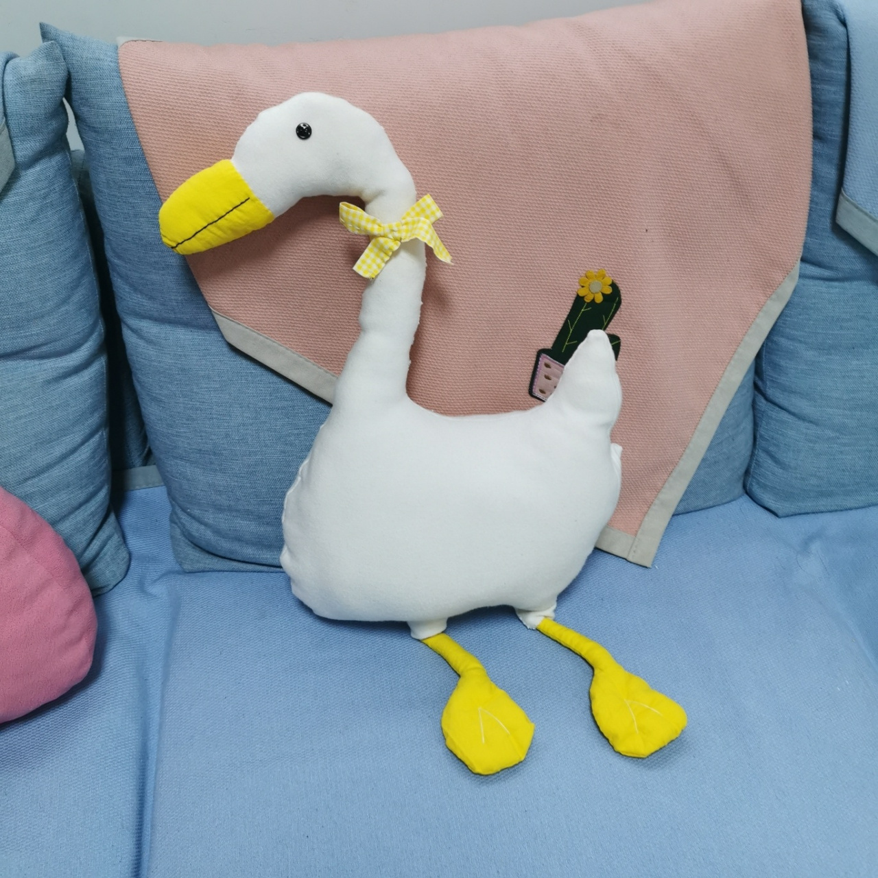 diy旧衣改造超简单萌萌哒玩偶鹅 酷爱手工的我又出现了0678刷看到