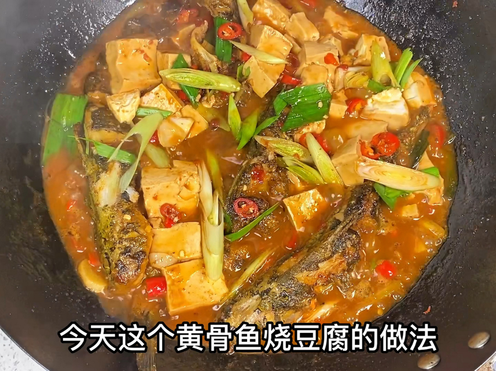 黄骨鱼烧豆腐图片