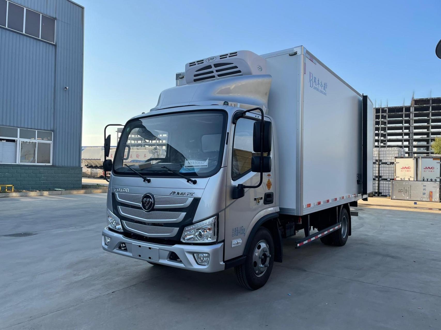 国六福田欧马可冷藏车.
