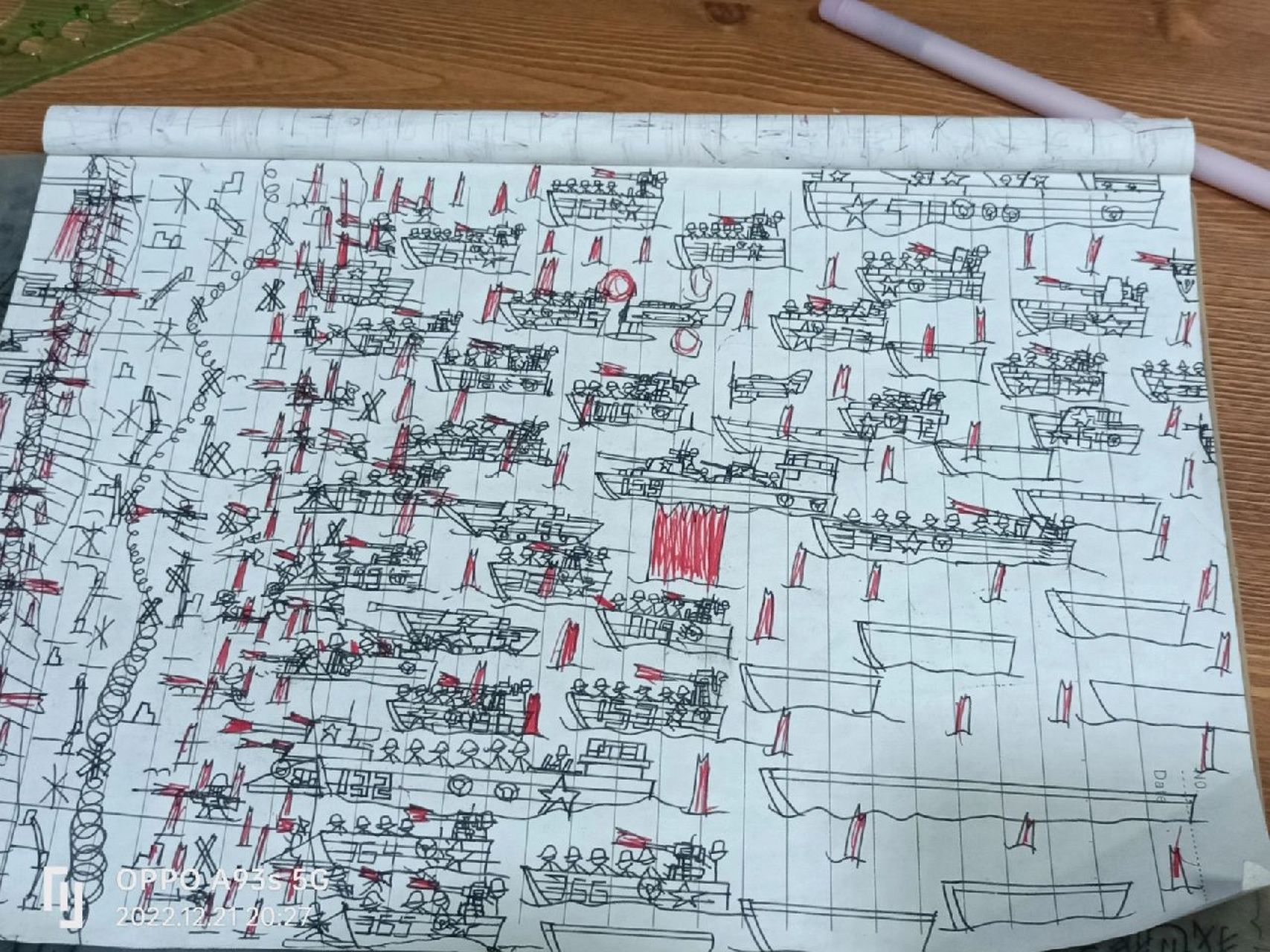 诺曼底登陆,马上就要画完了