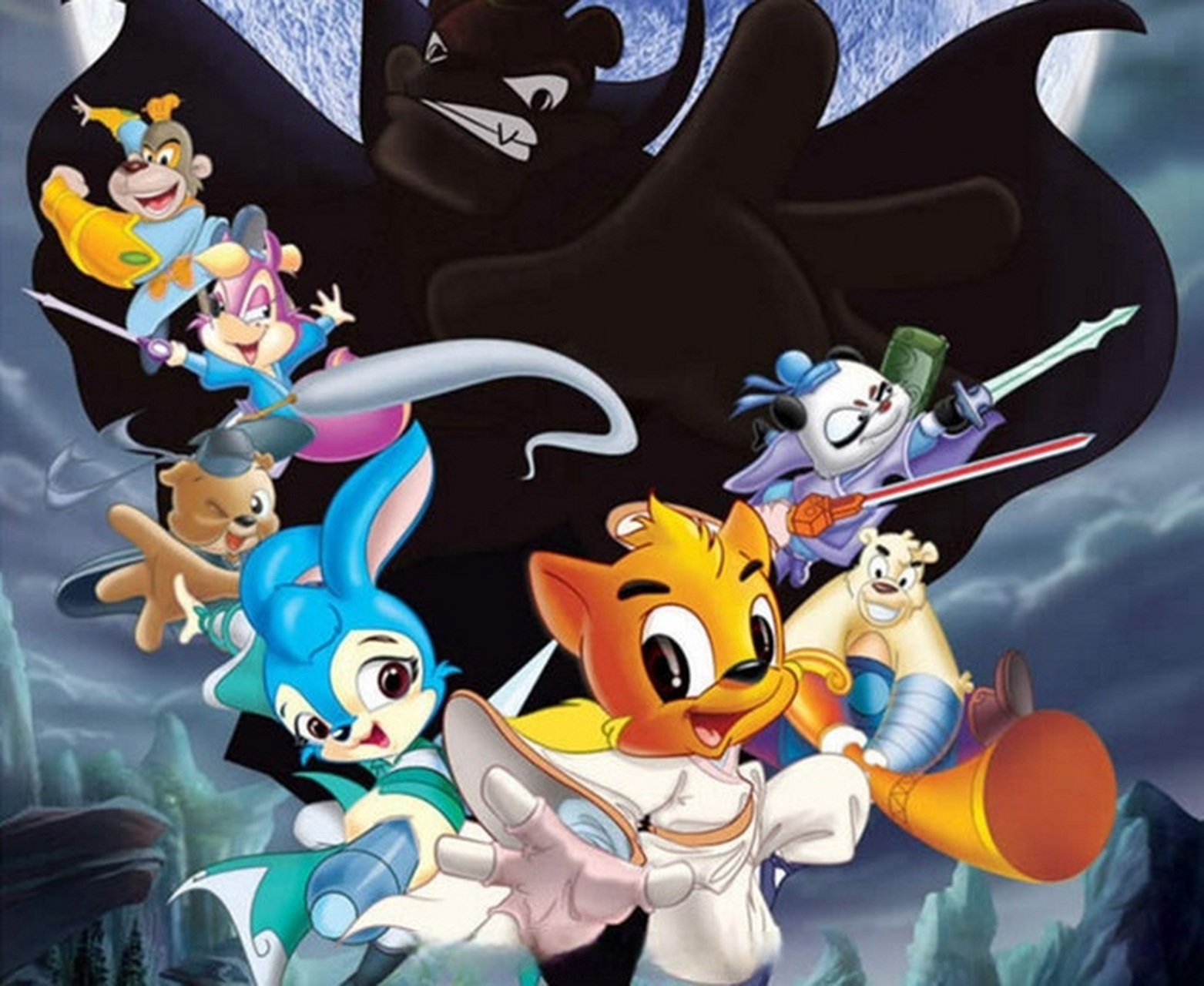 [疑问]  #虹猫蓝兔七侠传##虹猫蓝兔