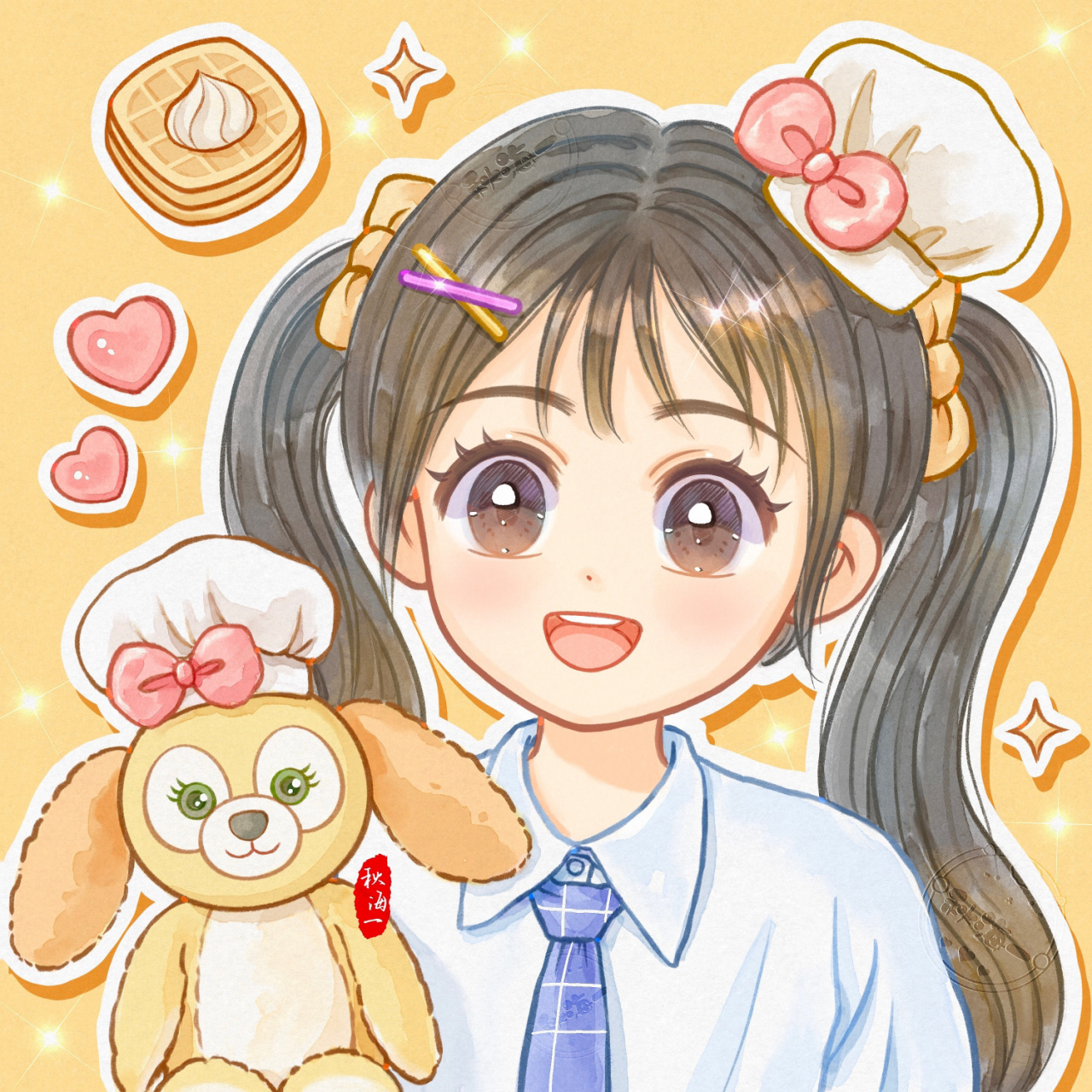 巴啦啦小魔仙 |闺蜜头像 三丽鸥,迪士尼,巴啦啦小魔仙闺蜜头像画好了