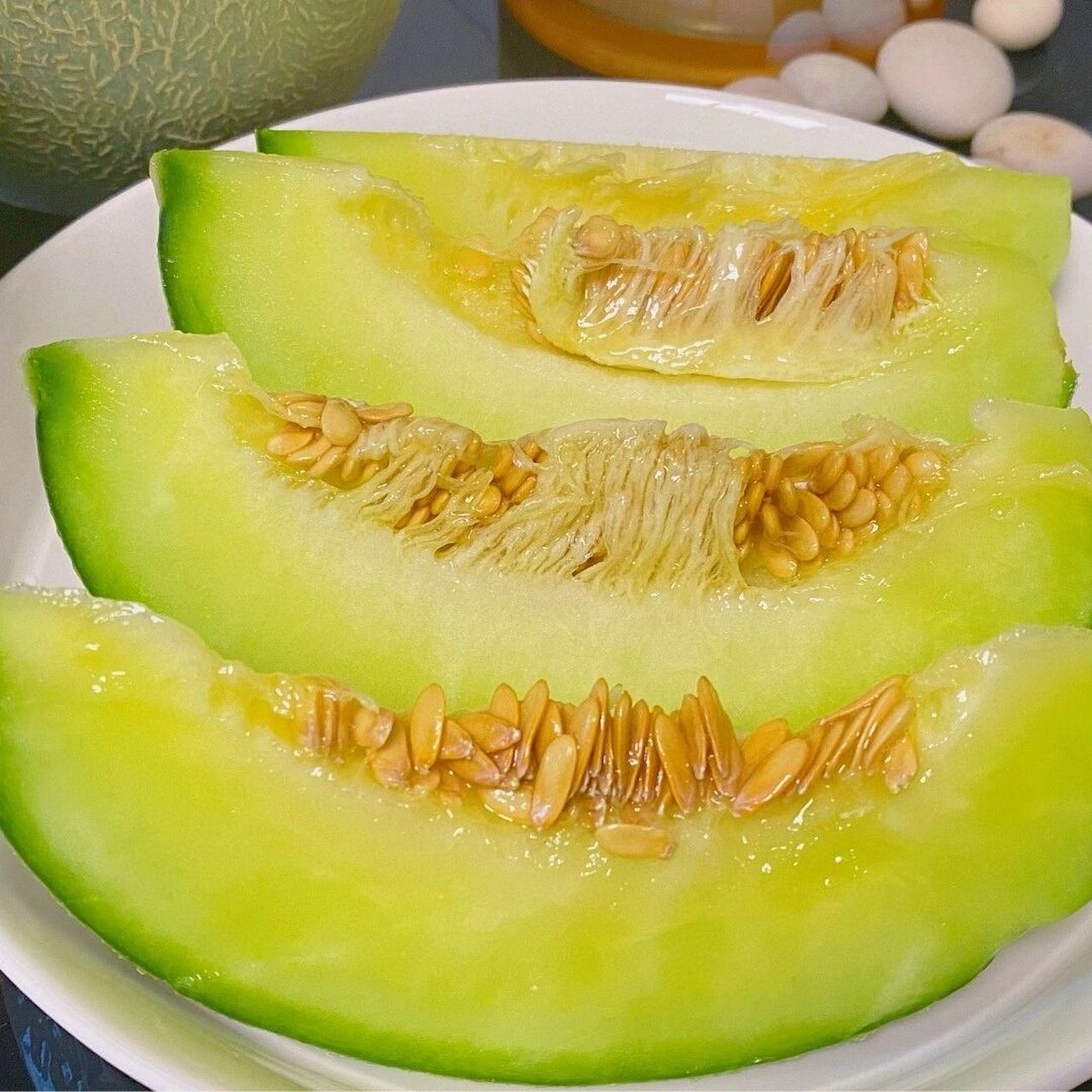 【海南玫珑瓜】 90海南玫珑瓜 蜜瓜界的"哈根达斯"90 冰激凌般的