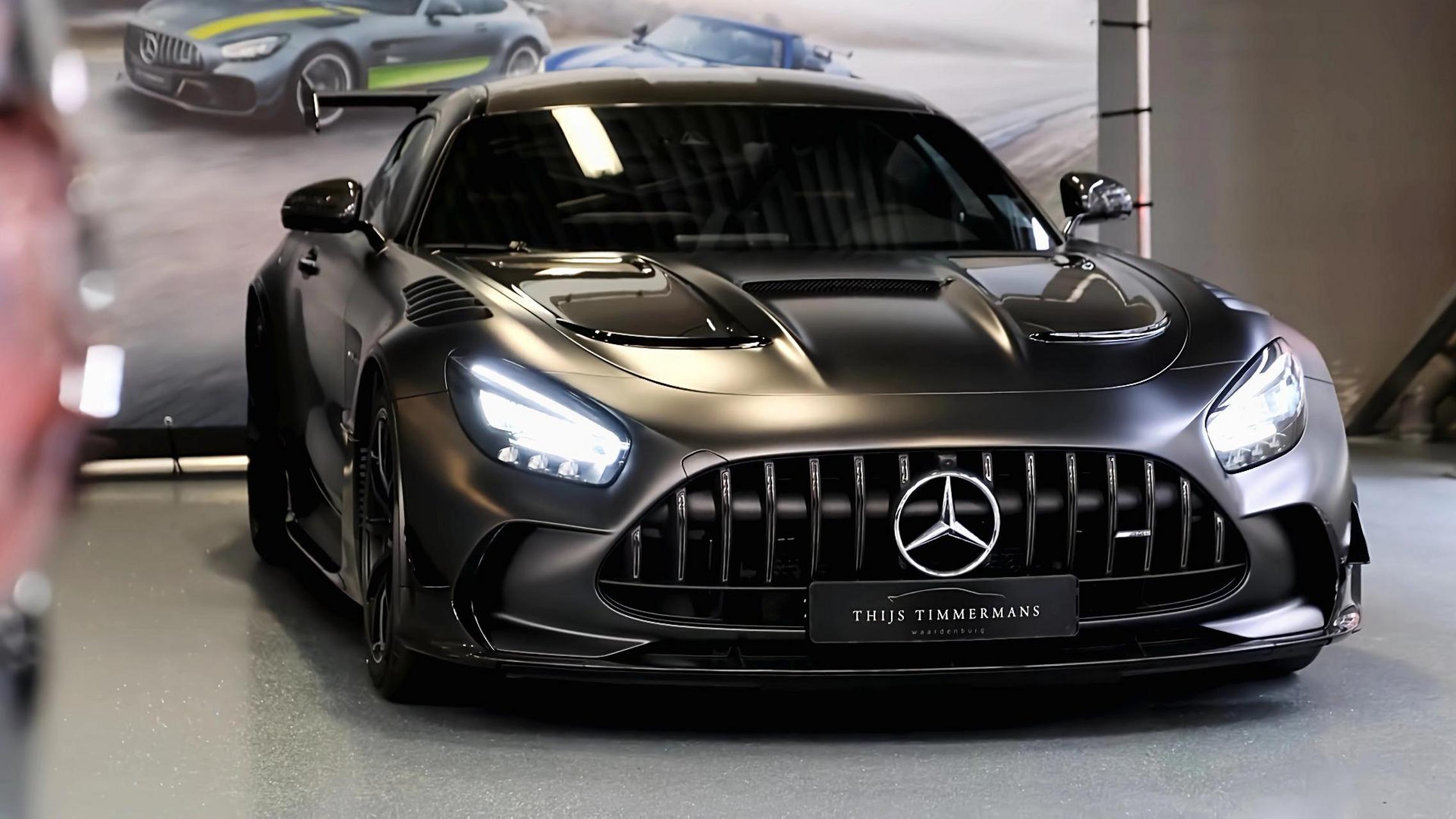 奔驰amg -gt black 壁纸创作灵感