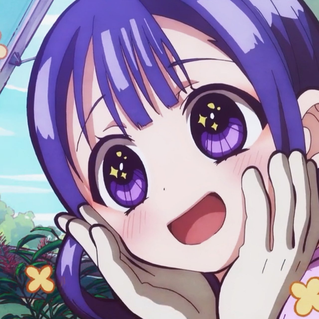 自截动漫头像-赤根葵 刚刚看完花子君觉得小葵真的太可爱了叭!