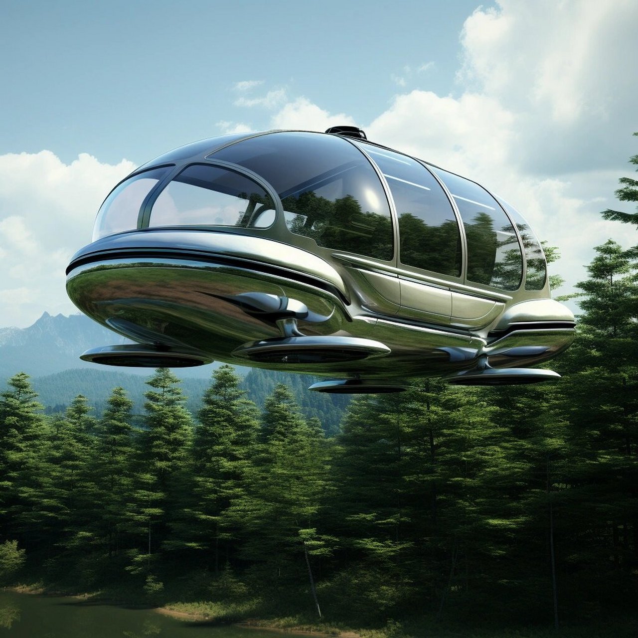 aigc-悬浮汽车