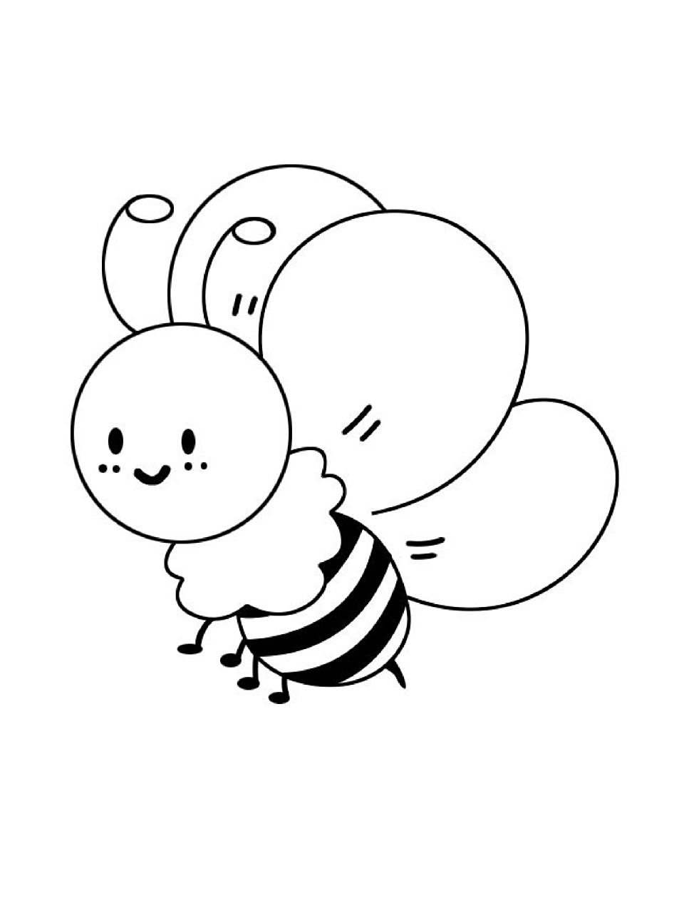儿童手绘简笔画|蜜蜂 可爱的手绘简笔画教程来啦,小朋友们和大朋友一