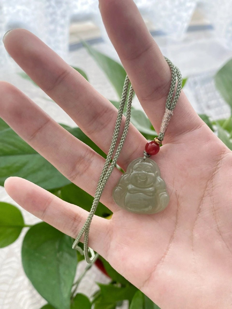 200 和田玉佛公吊坠 超低价98979797 女生佩戴佛公可以驱邪避