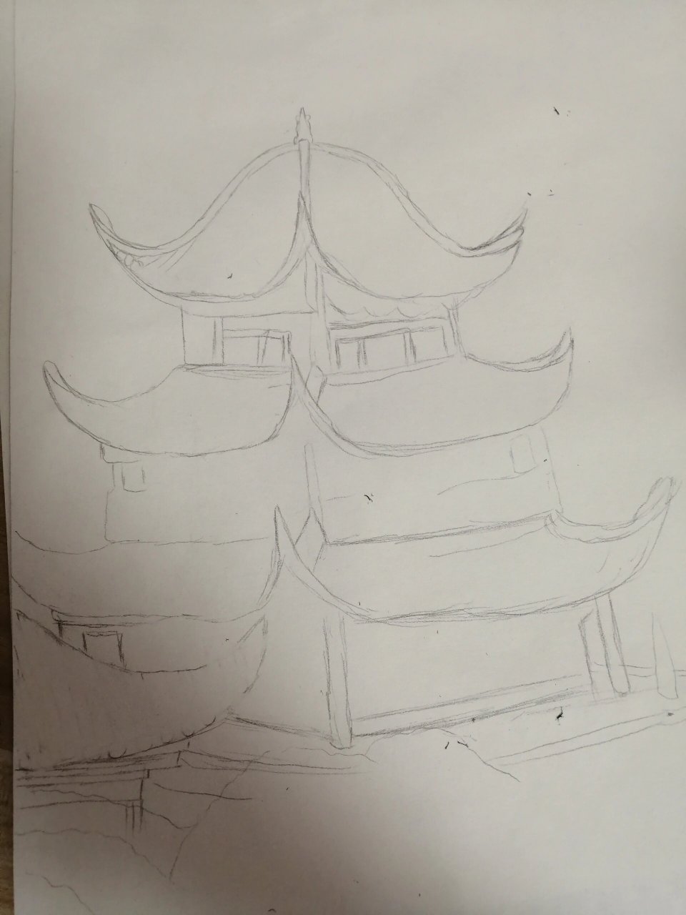 临摹经典咏流传《岳阳楼记》海报 不确定会把后续发出来,因为当时老师