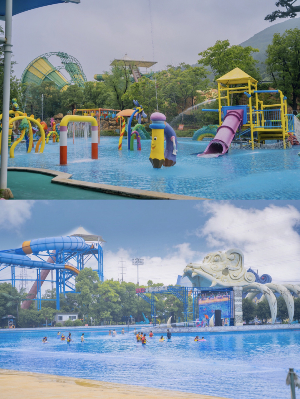 07 周末和朋友安排了一趟苏州旅行 作为水上乐园疯狂爱好者 特意在