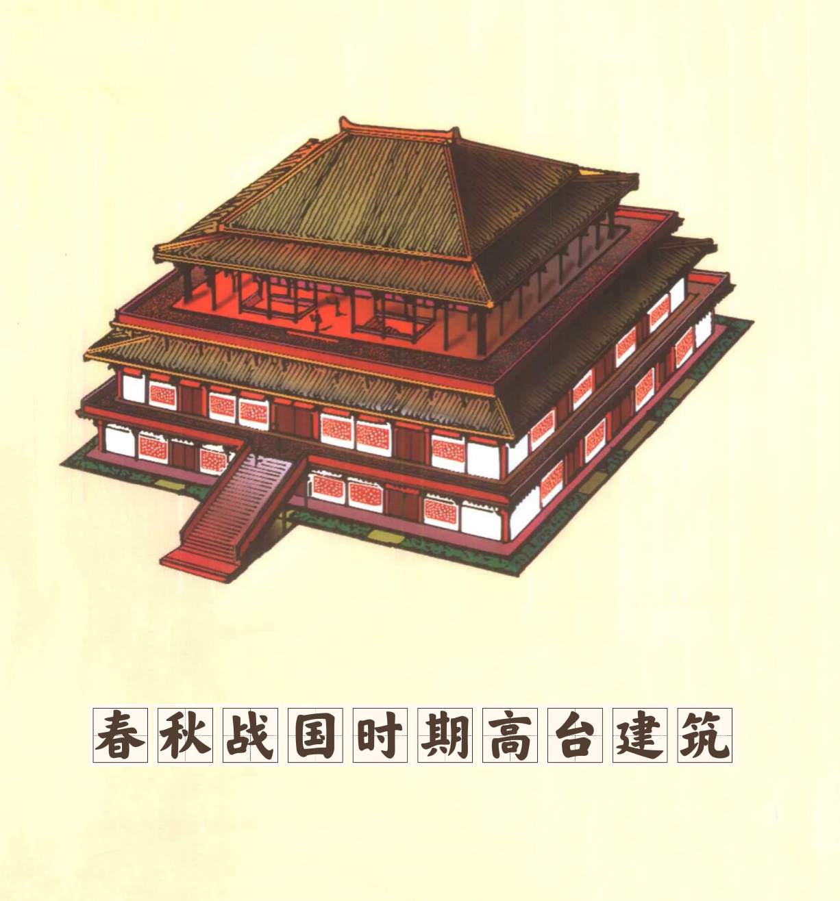 古代社会建筑|春秋战国时期高台建筑