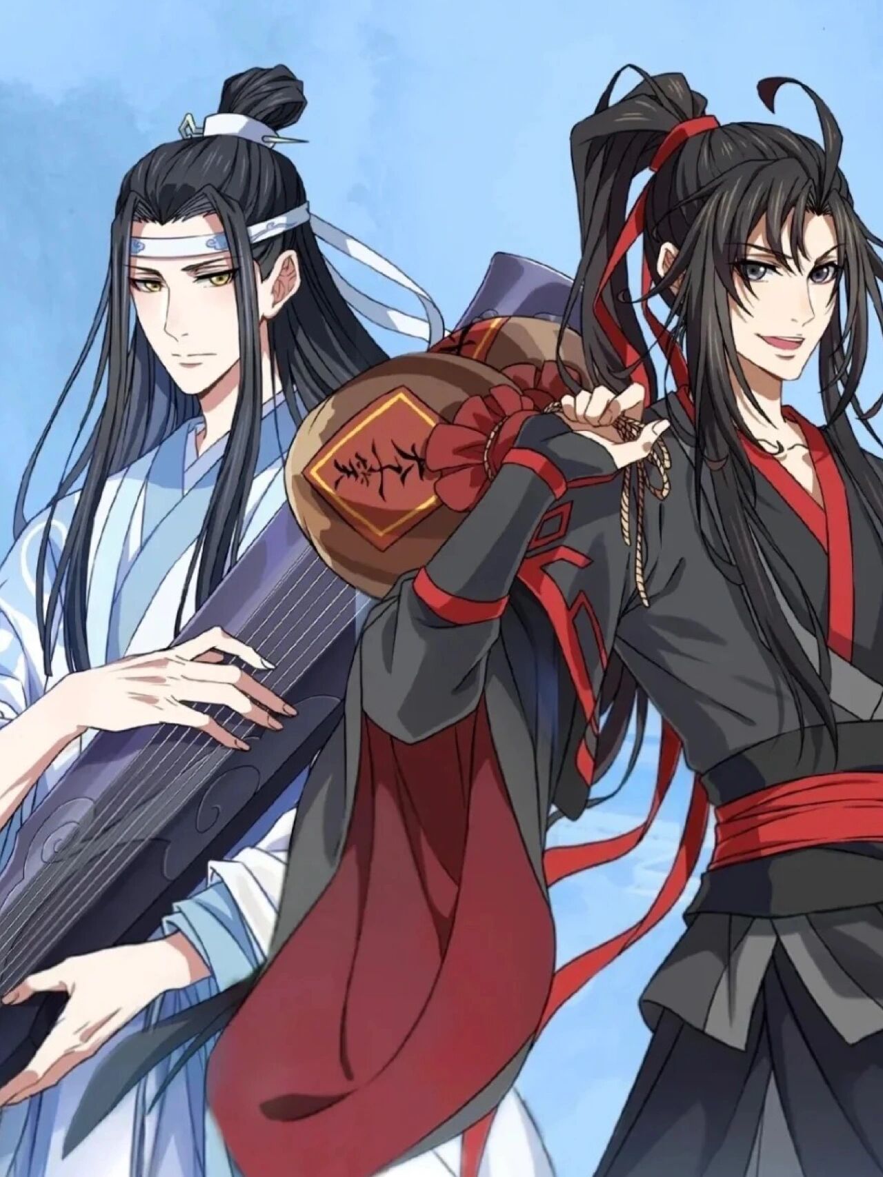 魔道祖师壁纸. 双人图片