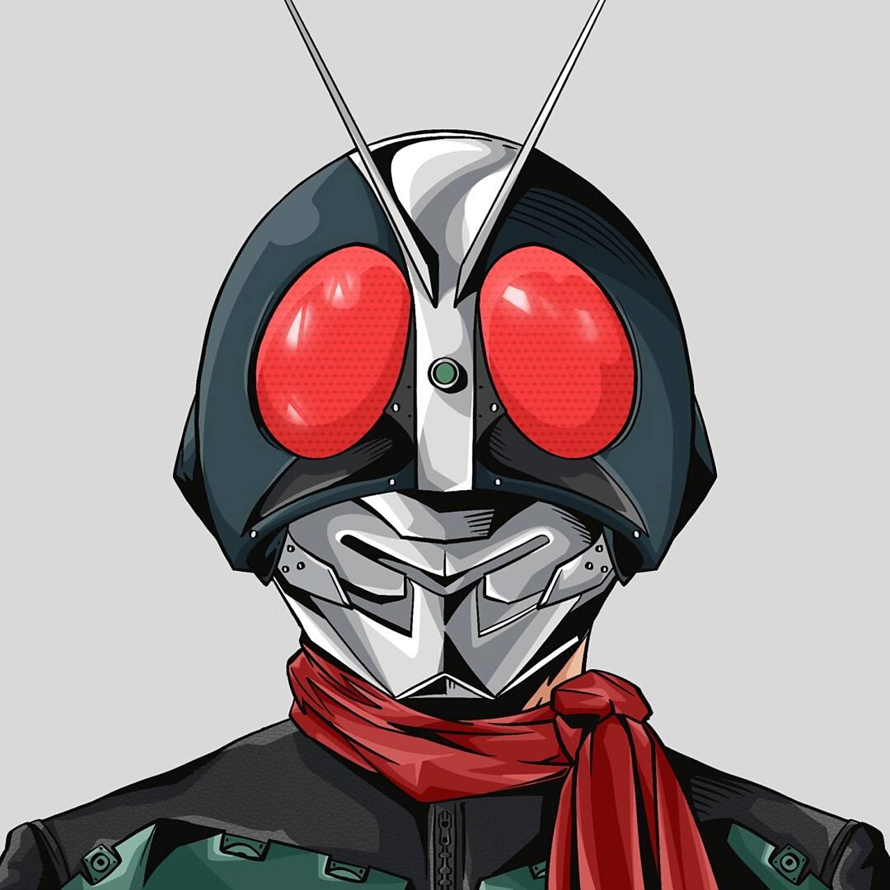 假面骑士# #头像# #新假面骑士# #特摄# #像素画