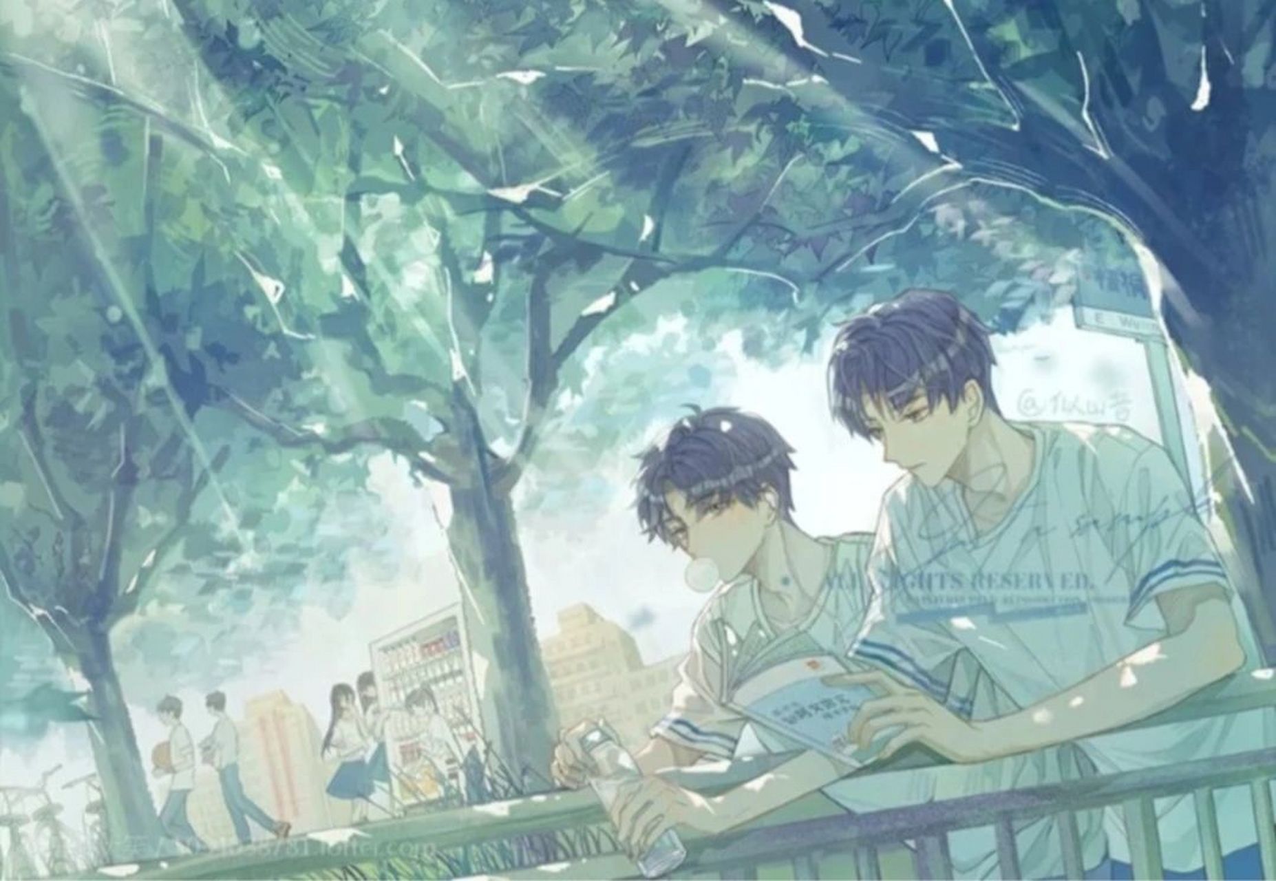 《某某》"a班窗外的梧桐树的树梢闪着光 "a班窗外的梧桐树的树梢闪着