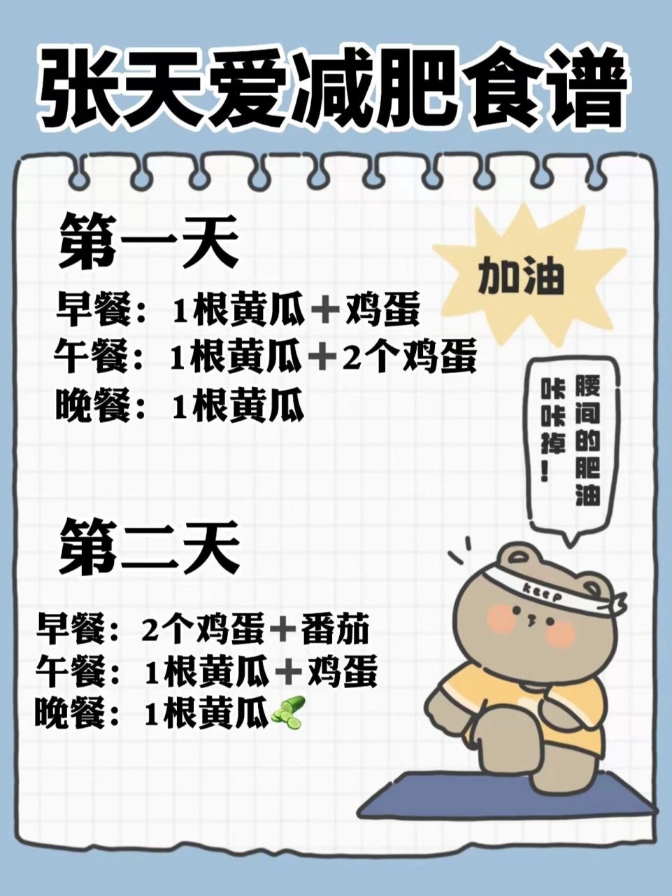 哈喽大宝子们,我是瘦了90斤的粥粥吖,张天爱算是减肥届的楷模,他的