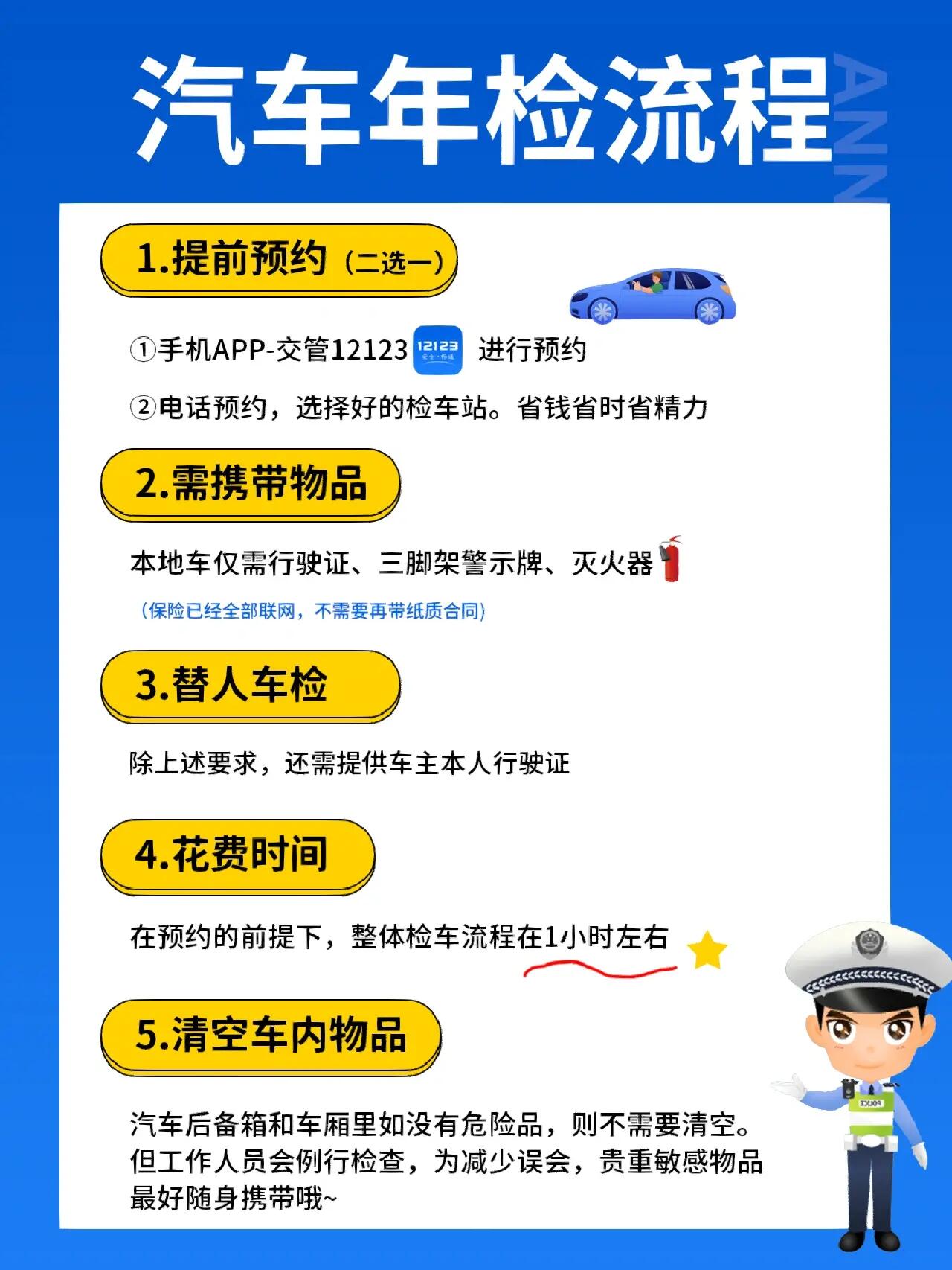 97干货分享|汽车年检流程攻略!