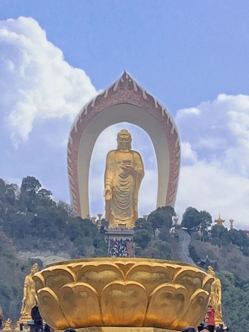 江西·九江/东林大佛 "一方净土,三柱清香"7715庐山 东林大佛