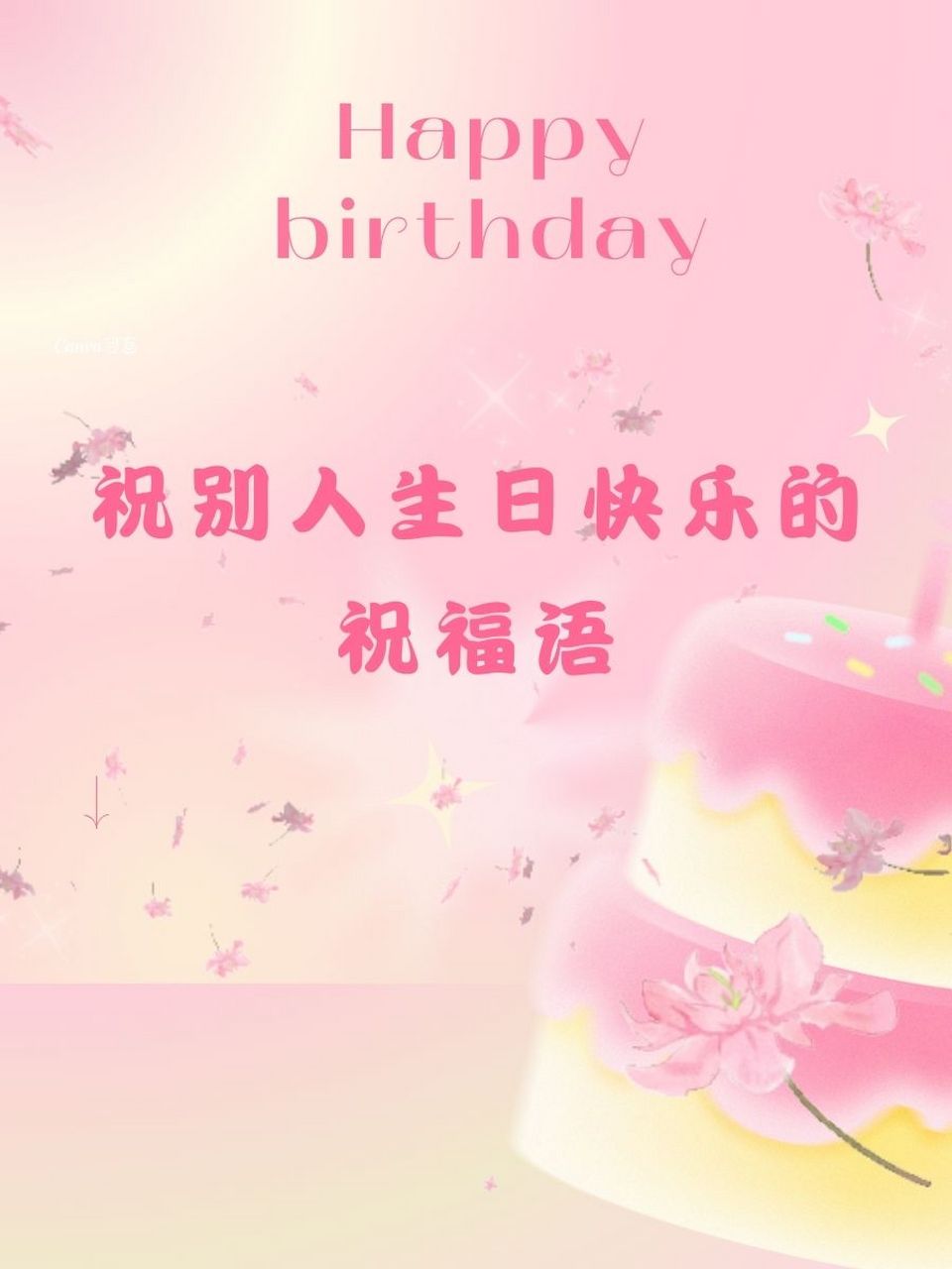祝别人生日快乐的祝福语 94 生日快乐,愿你的每一天都如阳光般灿烂!